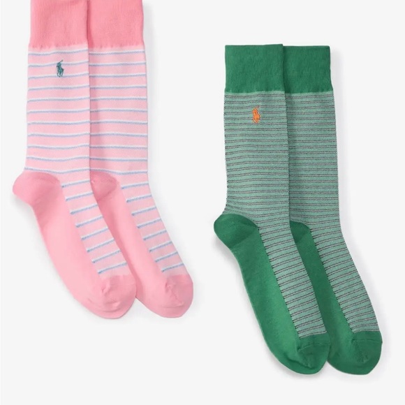 Polo Ralph Lauren Striped Trouser Sock 2-Pack - Picture 2 of 9